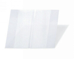 BOOK SLEEVES CONTACT SLIP ON A4 CLEAR PK5