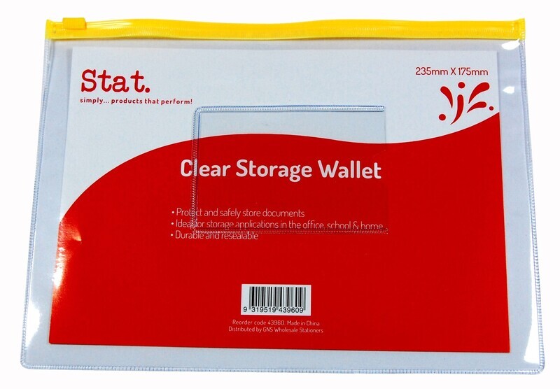 DATA FILE ENV STAT 235X175MM TRANSPARENT