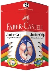 PENCIL LEAD FABER-CASTELL TRIANG GRIP 2B BX72