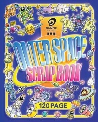 SCRAPBOOK OLYMPIC OUTERSPACE 335X280MM 120PG