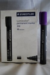 SP - MARKER STAEDTLER 350 PERMANENT CHISEL VIOLET