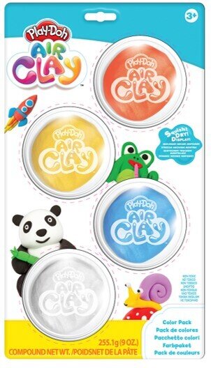 PLAY SET PLAY DOH AIR CLAY 255G 4PK