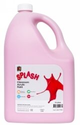 SP- PAINT EC 5L SPLASH CLASSROOM ACRYLIC CUP CAKE (PINK)