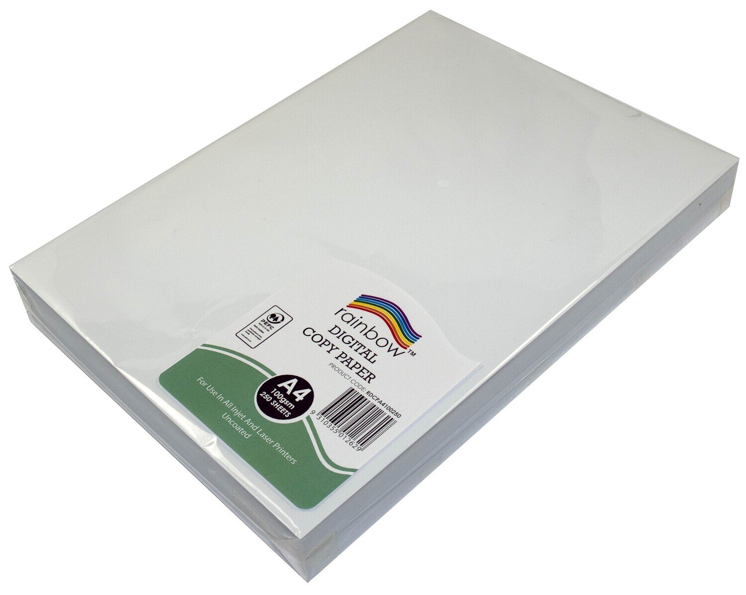 DIGITAL COPY PAPER RAINBOW A4 PEFC 100GSM WHITE PK250