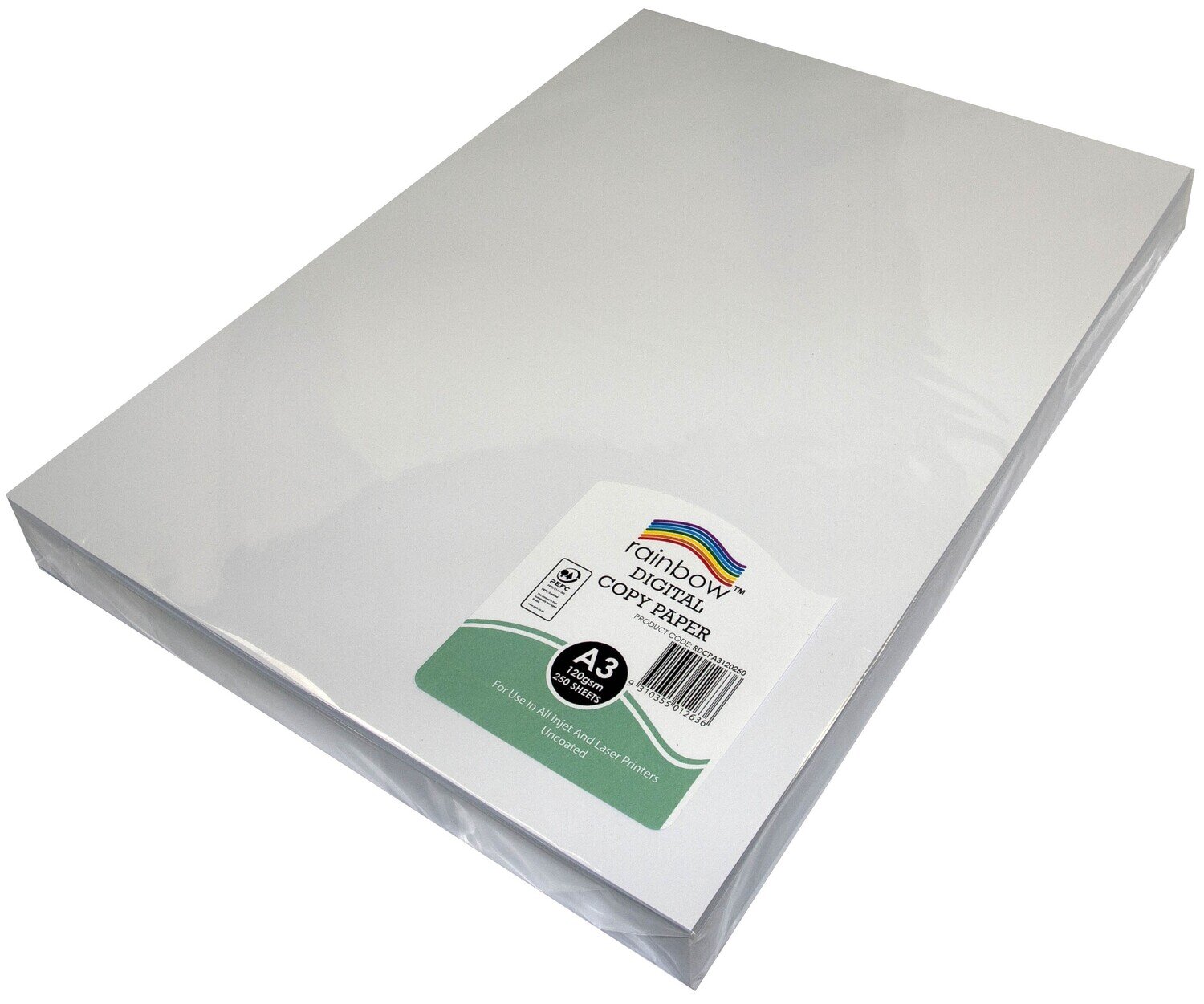 DIGITAL COPY PAPER RAINBOW A3 PEFC 120GSM WHITE PK250