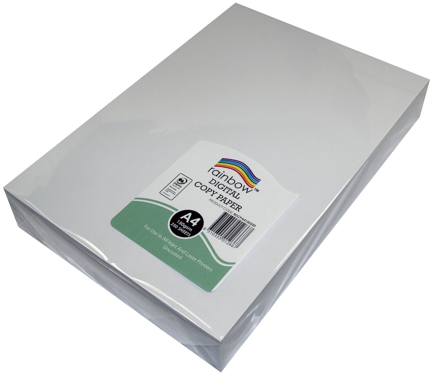 DIGITAL COPY PAPER RAINBOW A4 PEFC 150GSM WHITE PK250