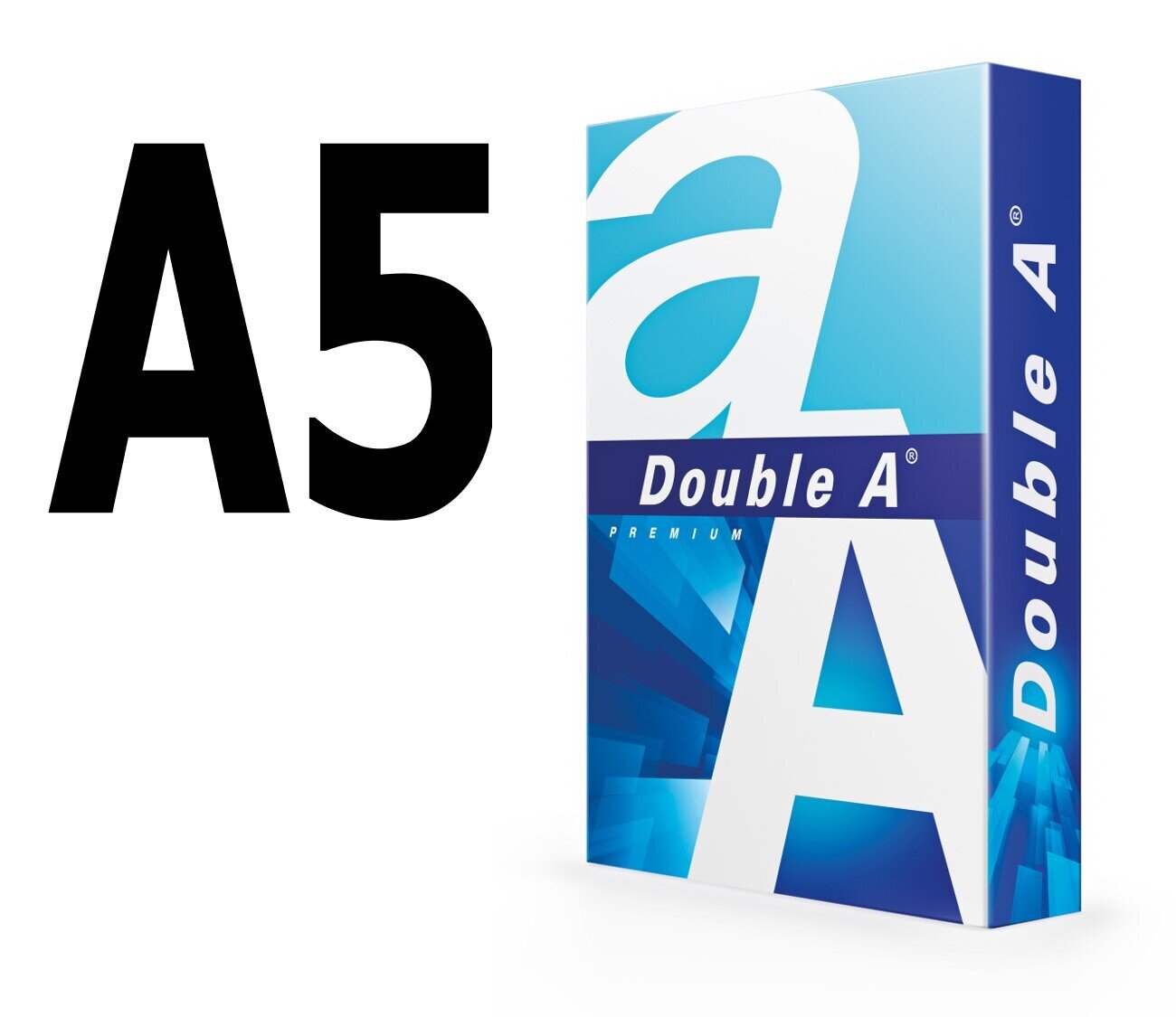 COPY PAPER DOUBLE A A5 80GSM WHITE PK500