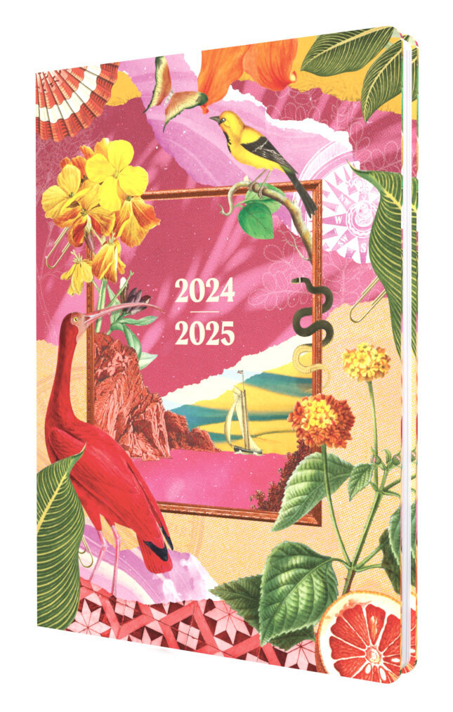 DIARY MAXIMALISM A5 FINANCIAL YEAR 24-25 MX153.45 WTV YELLOW