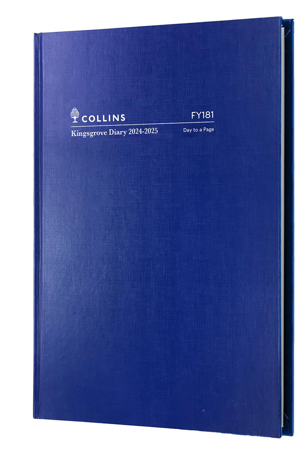 DIARY KINGSGROVE FINANCIAL YEAR 24-25 A5 181 P59 DTP BLUE