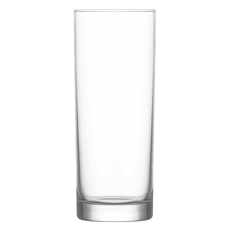 GLASS TALL TUMBLER LAV LIBERTY 360ML BX6