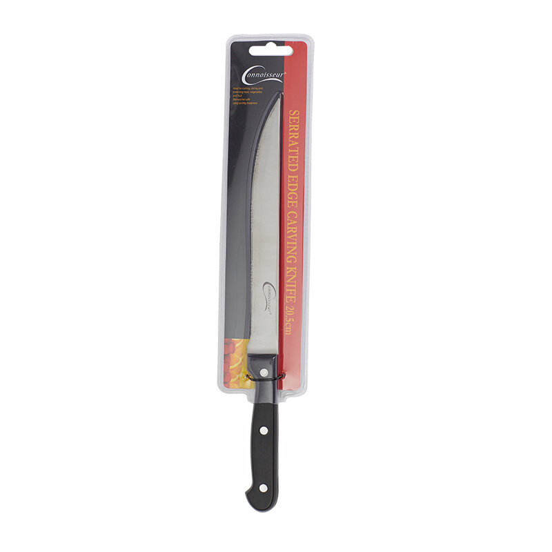 KNIVES CONNOISSEUR CARVING 20cm SERATED