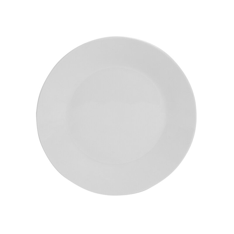 PLATE SIDE BASICS WEATHERDON 190MM WHITE PK6