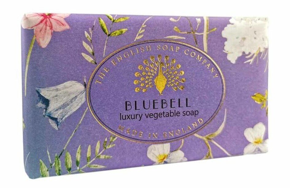 SOAP ENGLISH SOAP COMPANY 200G VINTAGE BLUEBELL