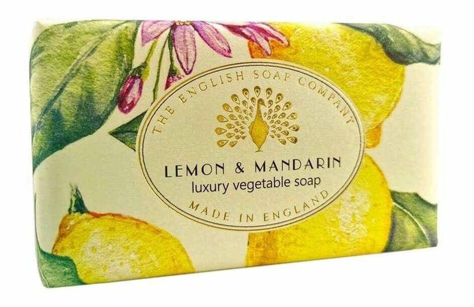 SP- SOAP ENGLISH SOAP COMPANY 200G VINTAGE LEMON MANDARIN