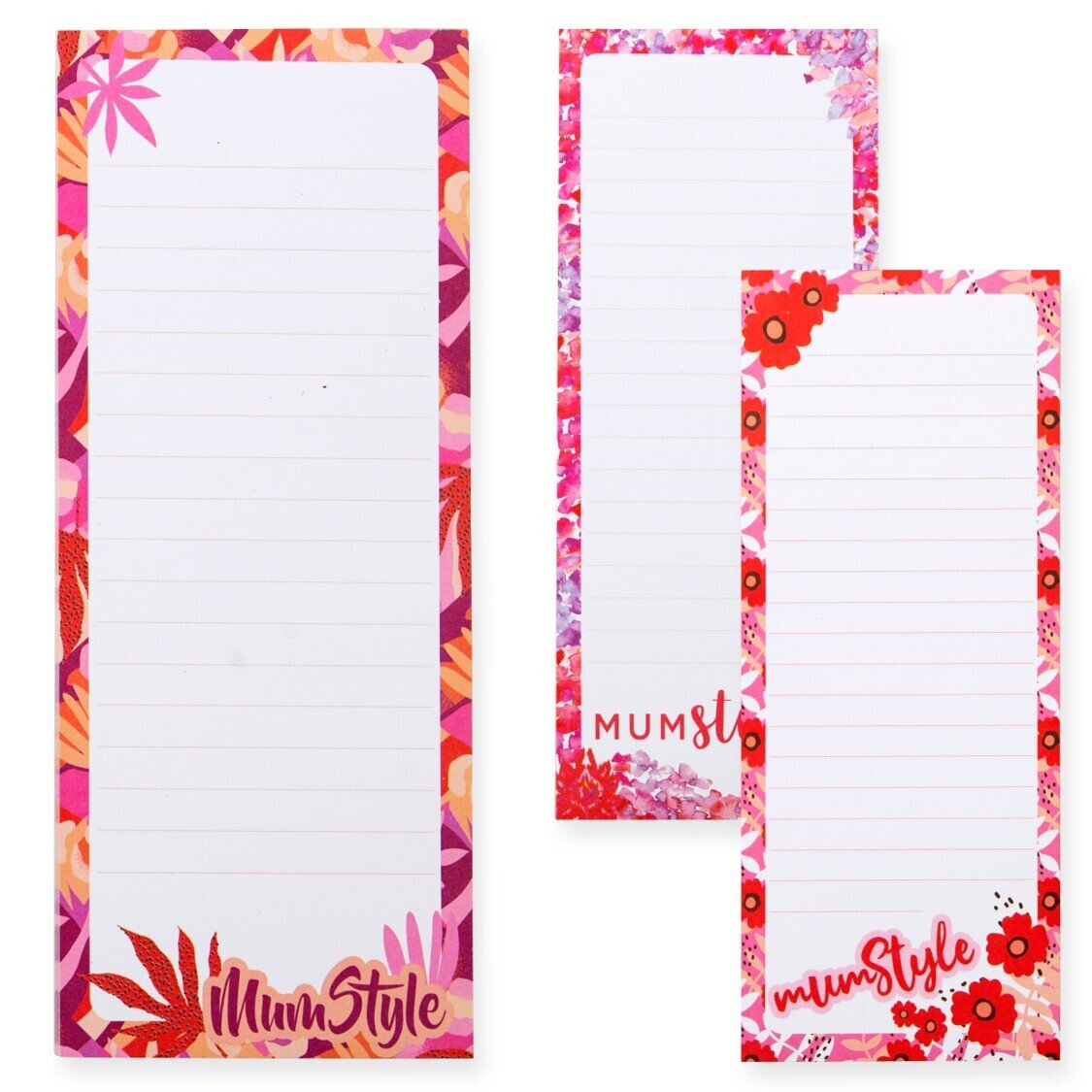 GIFT LIST PAD SUDA 100X10X230MM MAGNETIC 3 ASST 60PG