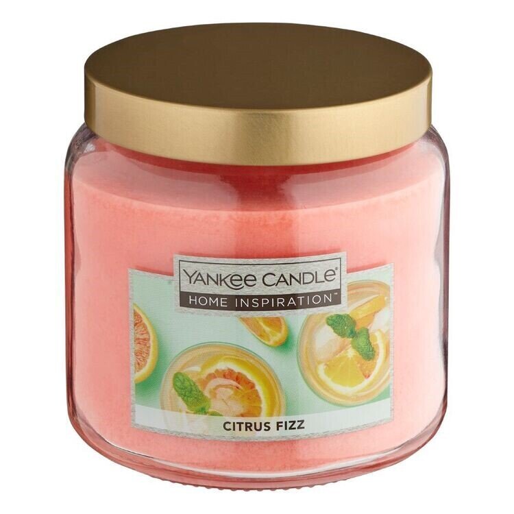 CANDLE YANKEE HI MEDIUM JAR CITRUS FIZZ