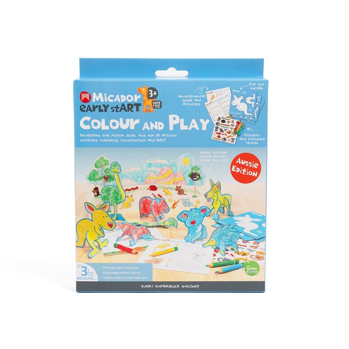 ACTIVITY PACK MICADOR EARLY START AUSSIE ANIMALS