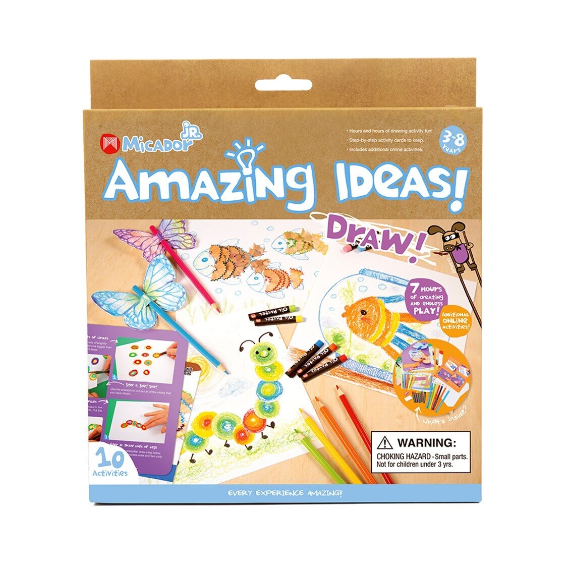 ACTIVITY PACK MICADOR JR AMAZING IDEAS DRAW