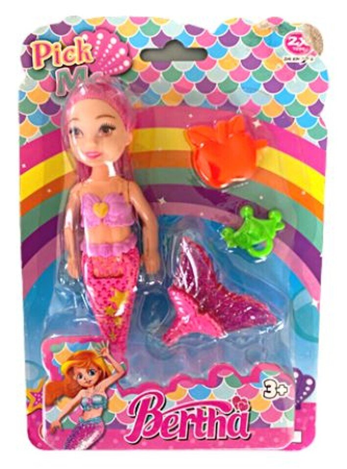 TOY DOLL MERMAID WITH ACCESSORIES