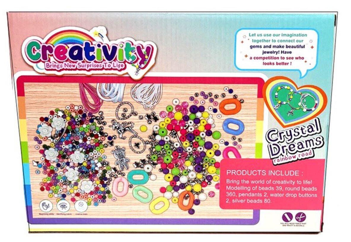 TOY DRESS UP CREATIVE CRYSTAL BRACELET SET