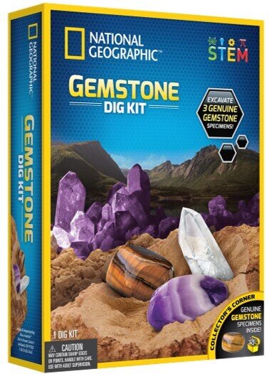 TOY NATIONAL GEO GEMSTONE DIG KIT