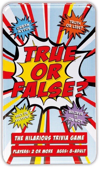 TOY GAME TIN TRUE OR FALSE