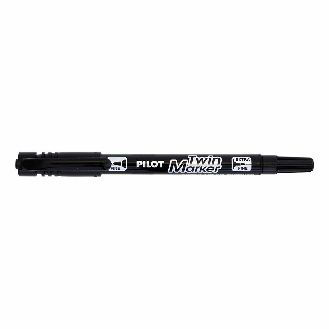 SP- MARKER PILOT PERMANENT BEGREEN TWIN ENDED BLACK