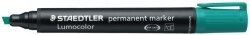 MARKER STAEDTLER 350-5 PERM CHISEL GREEN