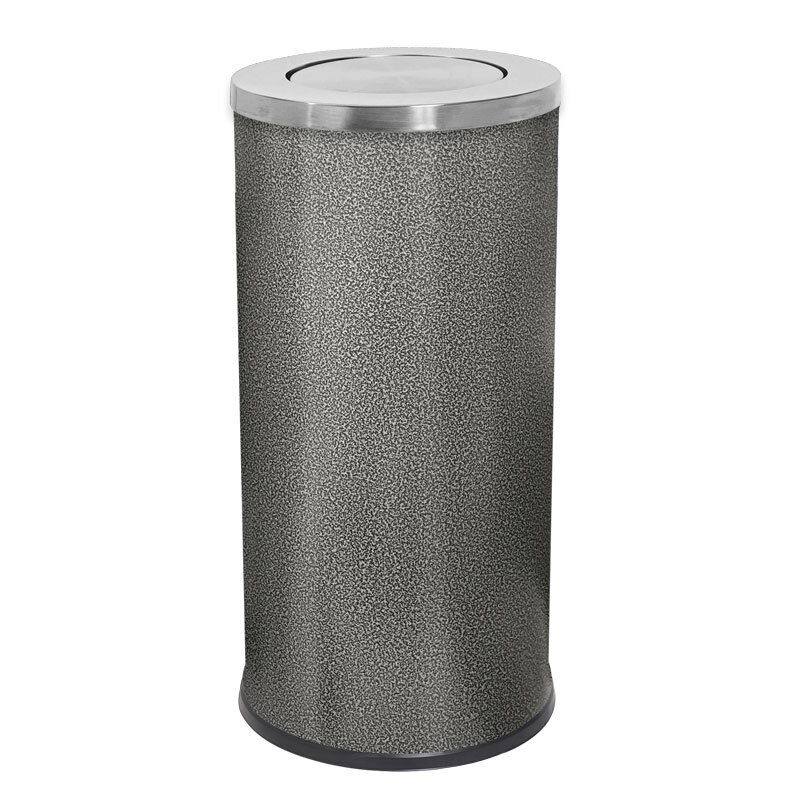 SP- BIN SWING LID 62L WASTEBIN HAMMER TONE