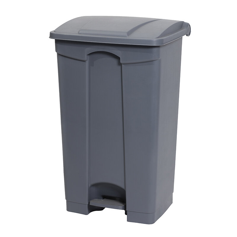 BIN PEDAL COMPASS 68L GREY