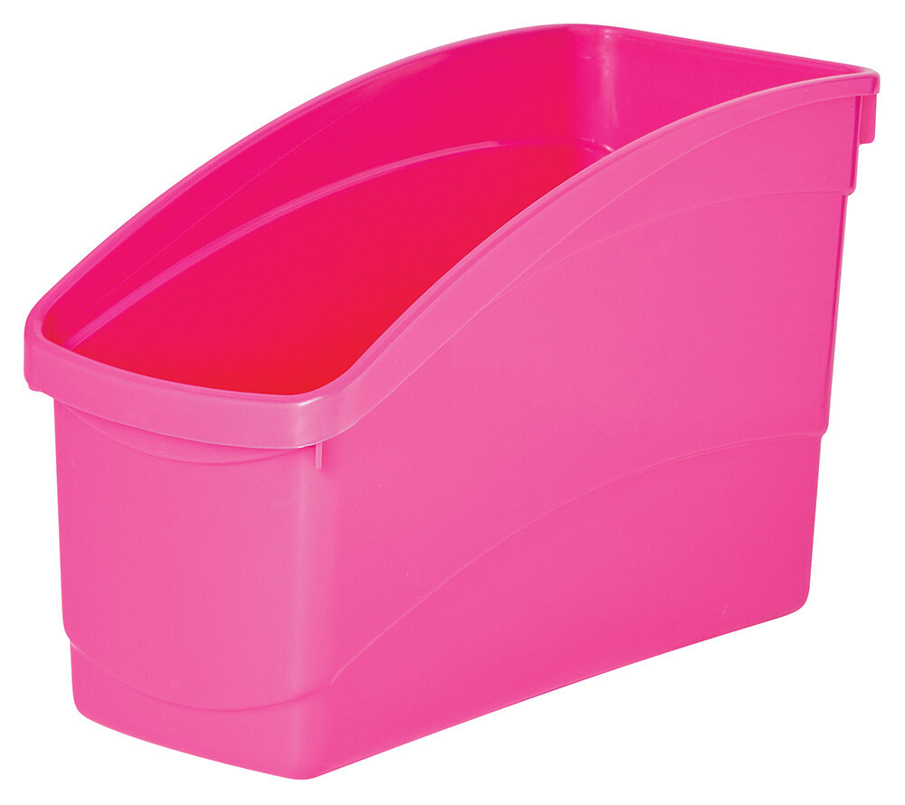 SP- BOOK AND STORAGE TUB ELIZABETH RICHARDS W14.5XD30XH19CM MAGENTA