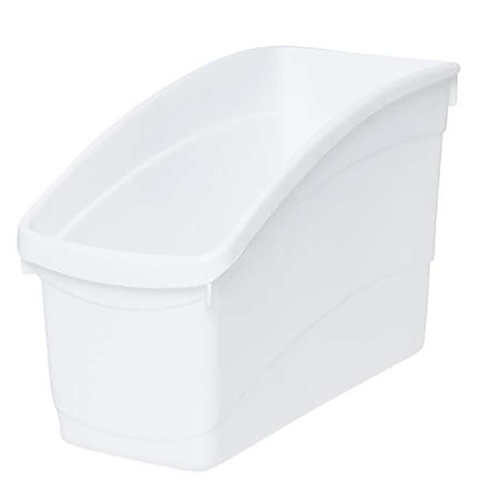 SP- BOOK AND STORAGE TUB ELIZABETH RICHARDS W14.5XD30XH19CM WHITE
