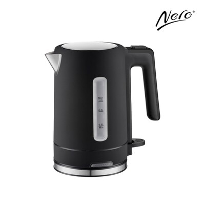 KETTLE NERO 1L SELECT STAINLESS STEEL BLACK