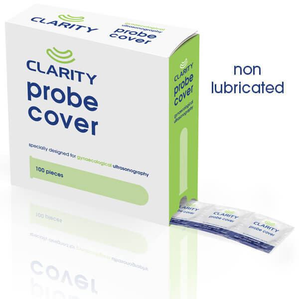 Clarity Non-Lubricated Probe Covers Non-Sterile Single Use x 2000 pcs