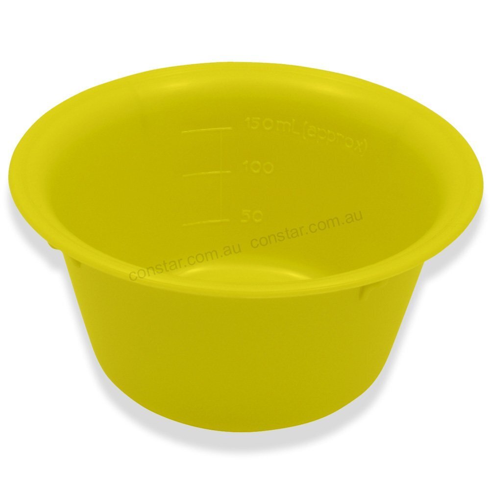 150ml Autoclavable Yellow Bowl x 10pcs