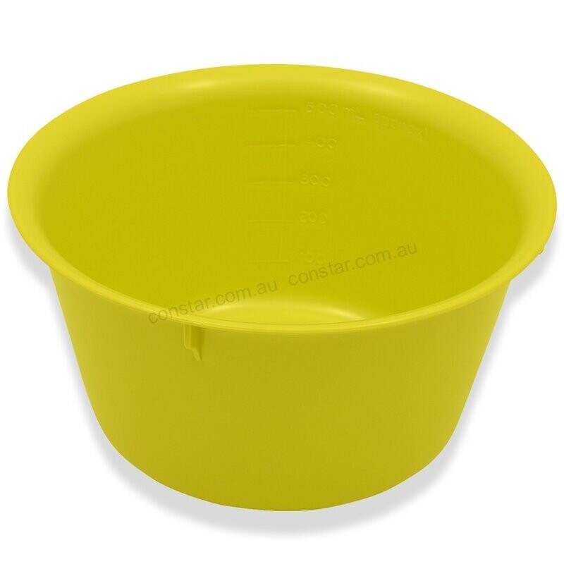 500ml Autoclavable Yellow Bowl x 10pcs