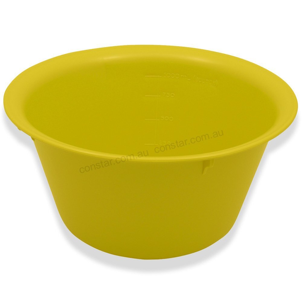 1000ml Autoclavable Yellow Bowl x 10pcs