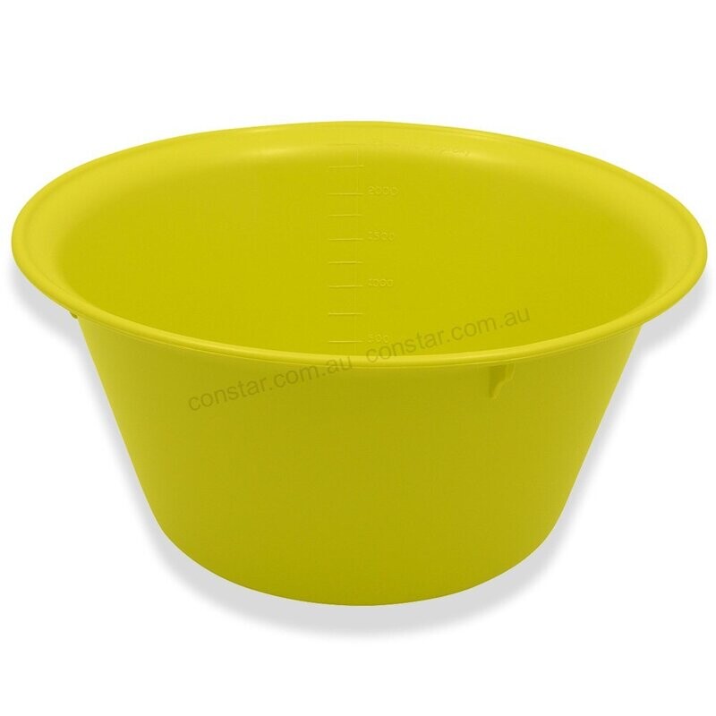 2500ml Autoclavable Yellow Bowl x 10pcs
