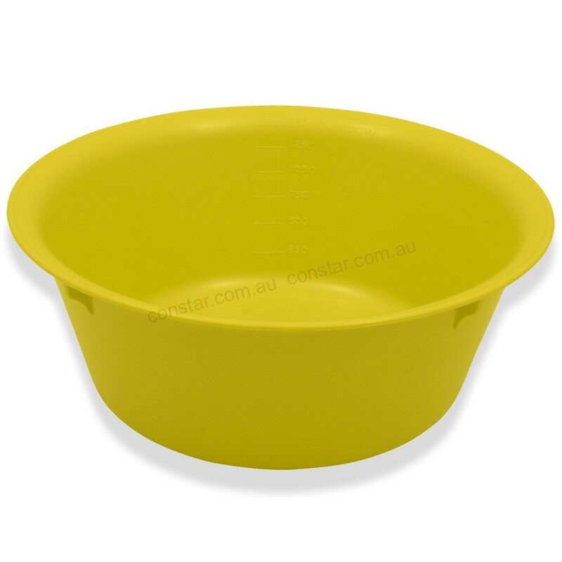 1500ml Autoclavable Yellow Bowl x 10pcs