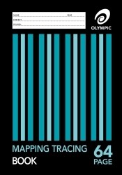 MAPPING & TRACING BOOK OLYMPIC A4 64PG