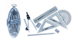 MATHS SET HELIX COOL CURVES 9 PCE