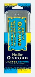 SP- MATHS SET HELIX OXFORD CLASH INTERNATIONAL 9 PIECE BLUE