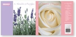 NOTELET SET OZCORP LAVENDER & ROSE (8CRDS/ENV)