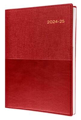 DIARY VANESSA FINANCIAL YEAR 24-25 A5 185 V15 DTP RED