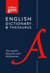 DICTIONARY & THESAURUS COLLINS GEM 6TH EDITION