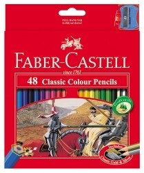 PENCIL COLOURED FABER-CASTELL CLASSIC 48'S