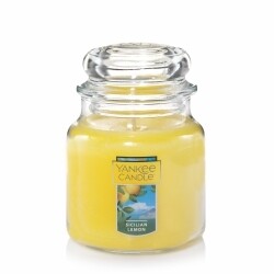 CANDLE YANKEE CLASSIC MEDIUM JAR SICILIAN LEMON