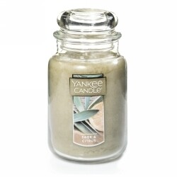 CANDLE YANKEE CLASSIC LARGE JAR SAGE & CITRUS