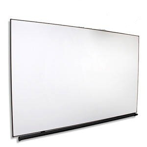 113" 16:10 WHITEBOARD  LOW GLOSS MATT FINISH PROJECTION WHITEBOARD SCREEN THIN EDGE
