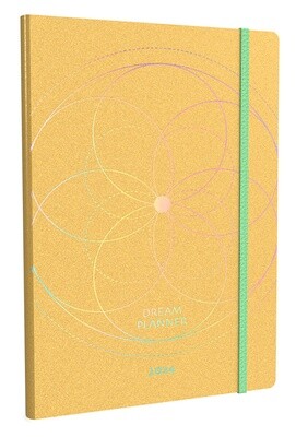 PLANNER 2024 COLLINS DREAM B5 176X250MM DP1B53.45 RECYCLED WTV YELLOW